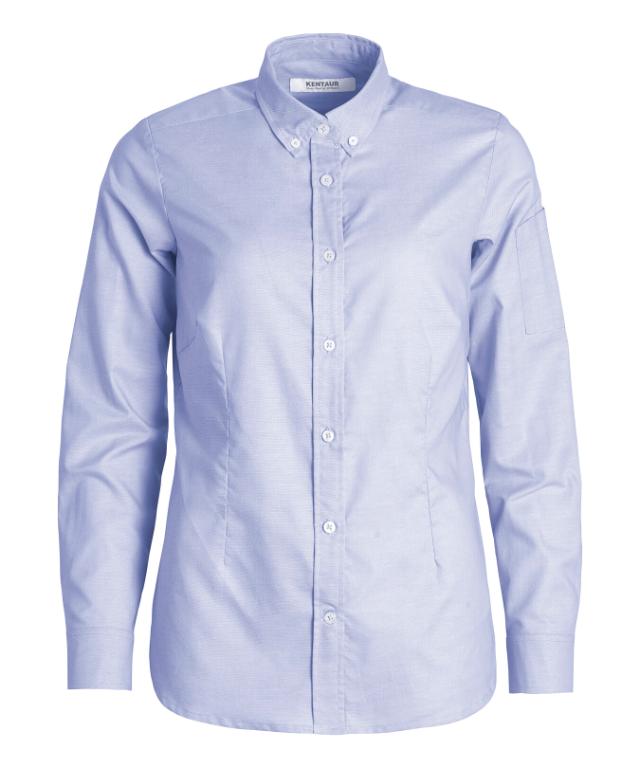 Oxford damskjorta med button-down