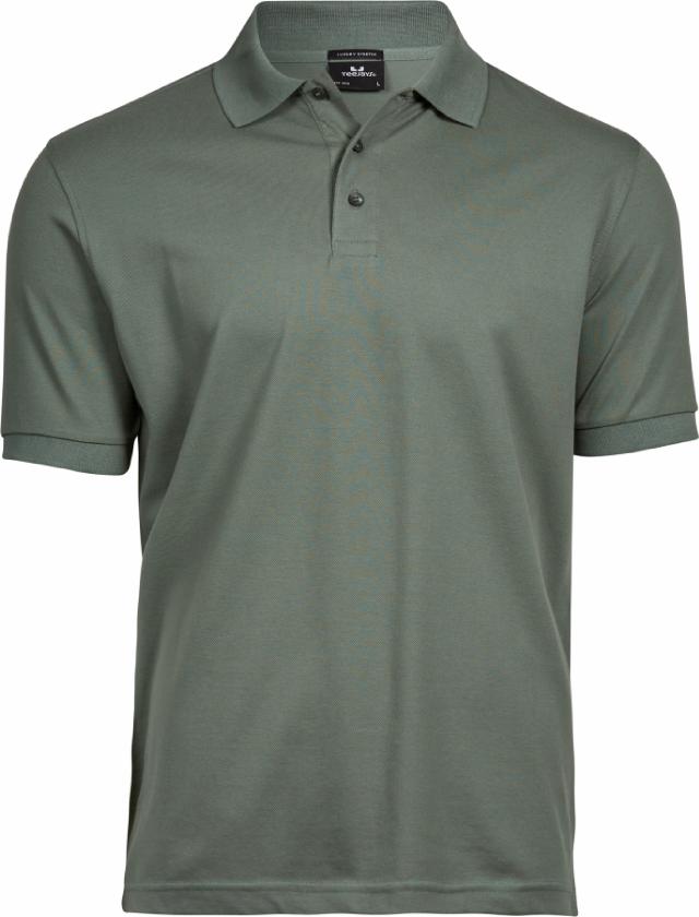 Luxury stretch polo, herr