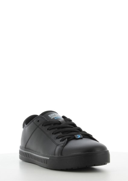 Zoom bild av Arbetssko sneaker i läder , svart
